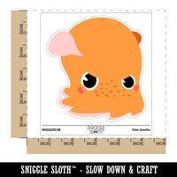 Grumpy Dumbo Octopus Waterproof Vinyl Phone Tablet Laptop Water Bottle Sticker Set - 5 Pack