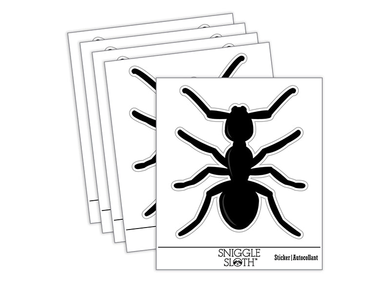 Ant Bug Waterproof Vinyl Phone Tablet Laptop Water Bottle Sticker Set - 5 Pack