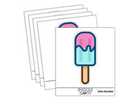 Popsicle Ice Cream on Stick Summer Waterproof Vinyl Phone Tablet Laptop Water Bottle Sticker Set - 5 Pack