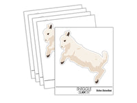 Baby Goat Jumping Playing Waterproof Vinyl Phone Tablet Laptop Water Bottle Sticker Set - 5 Pack