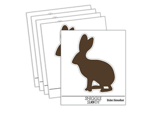 Jack Rabbit Silhouette Waterproof Vinyl Phone Tablet Laptop Water Bottle Sticker Set - 5 Pack