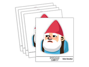 Awkward Pocket Gnome Waterproof Vinyl Phone Tablet Laptop Water Bottle Sticker Set - 5 Pack