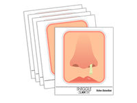 Runny Nose Allergies Sick Waterproof Vinyl Phone Tablet Laptop Water Bottle Sticker Set - 5 Pack