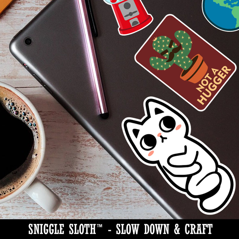 Cute Kawaii Hot Chocolate Waterproof Vinyl Phone Tablet Laptop Water Bottle Sticker Set - 5 Pack