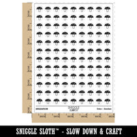 Toadstool Mushroom 200+ 0.50" Round Stickers
