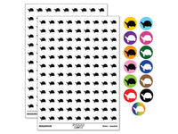 Tortoise Turtle Solid 200+ 0.50" Round Stickers