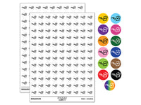 Watering Can Heart Gardening Plants 200+ 0.50" Round Stickers