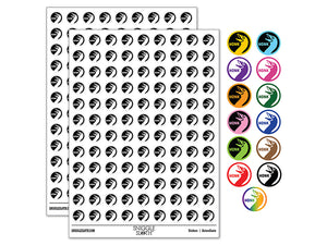 Goose Honk Laugh 200+ 0.50" Round Stickers