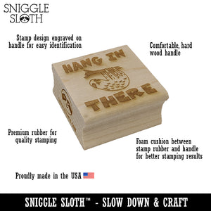 Promoted to Big Brother Rectangle Rubber Stamp for Stamping Crafting