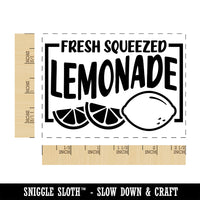 Fresh Squeezed Lemonade Rectangle Rubber Stamp for Stamping Crafting