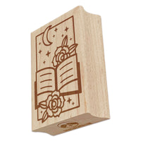 Book of Magic Rectangle Rubber Stamp for Stamping Crafting