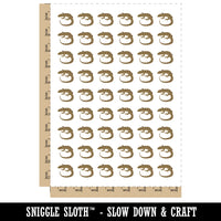 Lizard Solid Temporary Tattoo Water Resistant Fake Body Art Set Collection (1 Sheet)