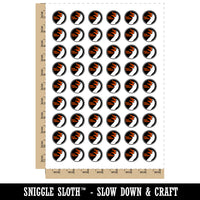 Goose Evil Laugh Temporary Tattoo Water Resistant Fake Body Art Set Collection (1 Sheet)