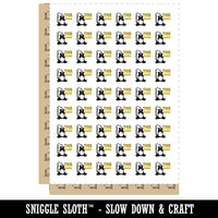 This Stinks Says the Grumpy Skunk Temporary Tattoo Water Resistant Fake Body Art Set Collection (1 Sheet)