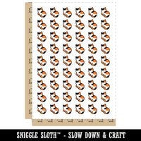 Cat Backside Temporary Tattoo Water Resistant Fake Body Art Set Collection (1 Sheet)