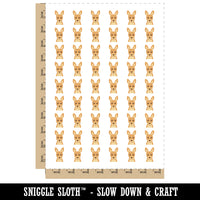 Peeking Kangaroo Temporary Tattoo Water Resistant Fake Body Art Set Collection (1 Sheet)