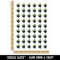 Bunch of Olives Temporary Tattoo Water Resistant Fake Body Art Set Collection (1 Sheet)