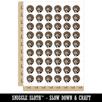 Mischievous River Otter Temporary Tattoo Water Resistant Fake Body Art Set Collection (1 Sheet)