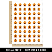 Bird House Temporary Tattoo Water Resistant Fake Body Art Set Collection (1 Sheet)