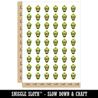 Skull Potion Poison Bottle Temporary Tattoo Water Resistant Fake Body Art Set Collection (1 Sheet)