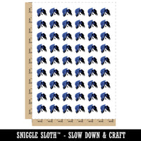 Bird Crow Raven Flying Landing Temporary Tattoo Water Resistant Fake Body Art Set Collection (1 Sheet)