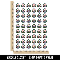 Continental Divide Trail Hiking Triple Crown Temporary Tattoo Water Resistant Fake Body Art Set Collection (1 Sheet)