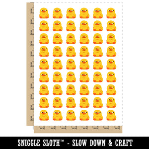 Suspicious Duck Bombastic Side Eye Temporary Tattoo Water Resistant Fake Body Art Set Collection (1 Sheet)