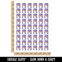 Spill the Tea Gossip Mouse Teacup Temporary Tattoo Water Resistant Fake Body Art Set Collection (1 Sheet)