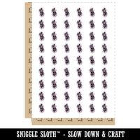 Creepy Skeleton Monster Tearing Through Hole Temporary Tattoo Water Resistant Fake Body Art Set Collection (1 Sheet)