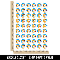 Dog Best Friends Hugging Temporary Tattoo Water Resistant Fake Body Art Set Collection (1 Sheet)