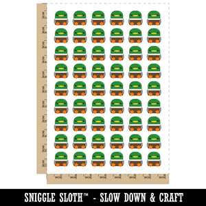 Cute Round Mallard Duck Temporary Tattoo Water Resistant Fake Body Art Set Collection (1 Sheet)