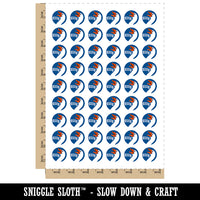 Silly Goose Funny Bird Temporary Tattoo Water Resistant Fake Body Art Set Collection (1 Sheet)