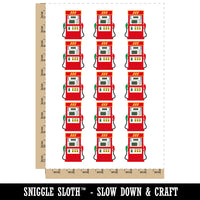 Gas Station Pump Temporary Tattoo Water Resistant Fake Body Art Set Collection (1 Sheet)