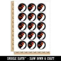 Goose Evil Laugh Temporary Tattoo Water Resistant Fake Body Art Set Collection (1 Sheet)