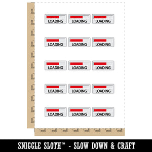 Loading Funny Slow Lazy Temporary Tattoo Water Resistant Fake Body Art Set Collection (1 Sheet)