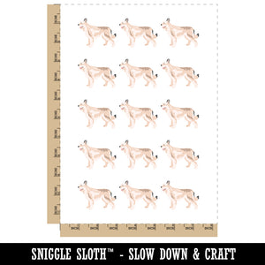 Berger Picard Dog Solid Temporary Tattoo Water Resistant Fake Body Art Set Collection (1 Sheet)