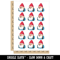 Awkward Pocket Gnome Temporary Tattoo Water Resistant Fake Body Art Set Collection (1 Sheet)