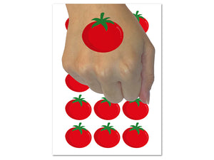 Tomato Garden Fruit Temporary Tattoo Water Resistant Fake Body Art Set Collection (1 Sheet)