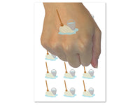 Mop and Bucket Cleaning Temporary Tattoo Water Resistant Fake Body Art Set Collection (1 Sheet)