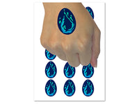 Water Drop Droplet Temporary Tattoo Water Resistant Fake Body Art Set Collection (1 Sheet)