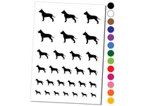 American Staffordshire Terrier Amstaff Dog Solid Temporary Tattoo Water Resistant Fake Body Art Set Collection