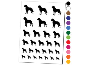 Bullmastiff Dog Solid Temporary Tattoo Water Resistant Fake Body Art Set Collection