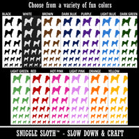Japanese Akita Dog Solid Temporary Tattoo Water Resistant Fake Body Art Set Collection