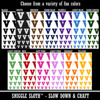 Letter V Uppercase Fun Bold Font Temporary Tattoo Water Resistant Fake Body Art Set Collection