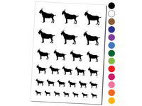 Goat Solid Temporary Tattoo Water Resistant Fake Body Art Set Collection