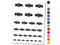 Polka Dot Candy Temporary Tattoo Water Resistant Fake Body Art Set Collection