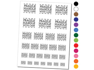 Fragile Handle with Care Temporary Tattoo Water Resistant Fake Body Art Set Collection