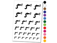 Fire Hose Firefighter with Water Temporary Tattoo Water Resistant Fake Body Art Set Collection