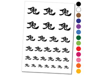 Chinese Character Symbol Rabbit Temporary Tattoo Water Resistant Fake Body Art Set Collection