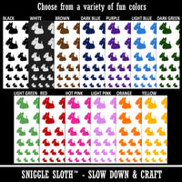 Delightful Cartoon Scottish Terrier Temporary Tattoo Water Resistant Fake Body Art Set Collection